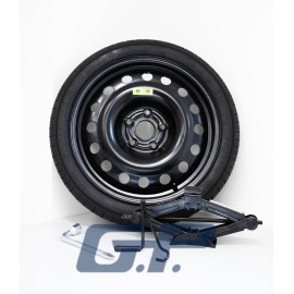 4x100 15 54,1 ET25 Acél MANKÓKERÉK 125/70R15 GUMIVAL